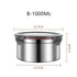 304 Stainless Steel Fresh-keeping Food Storage Box Sealed
